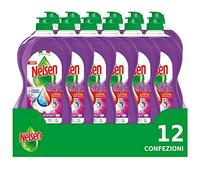Nelsen Lavanda, Detersivo per Piatti a mano, sgrassa a fondo con Azione Rinfrescante sulle Stoviglie, confezione risparmio da 12 flaconi da 850 ml
