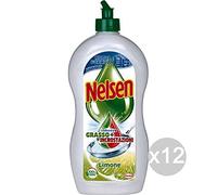 Nelsen Set 12 Piatti Limone A Freddo Ml 900 Detersivi E Pulizia della Casa