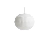 Nelson Angled Sphere Bubble Lampada A Sospensione Media Off-White