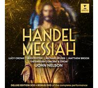 George Frideric Handel – Messiah – John Nelson – 2 CD + 1 DVD