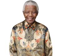 Nelson Mandela (Cane) Ritaglio di buddy a metà corpo