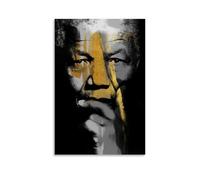 Nelson Mandela - Murales con pittura a olio avanzata, impermeabile, anti incrostazioni e anti sbiadimento, sono adatti per la decorazione in salotti, camere da letto e uffici e possono essere appesi