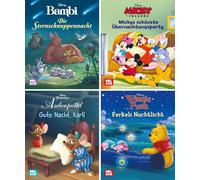 Nelson Mini-Bücher: 4er Disney Gutenacht-Geschichten 1-4: 4er-Set im praktischen Mitnahmeformat