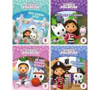 Nelson Mini-Bücher: 4er Gabby's Dollhouse 9-12: 4 Bücher im Set