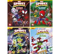 Nelson Mini-Bücher: 4er MARVEL: Spidey und seine Super-Freunde 5-8: 4 spannende Spidey-Abenteuer im Set | Geschichten ab 3 im Mitnahmeformat