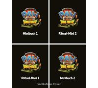 Nelson Mini-Bücher: 4er PAW Patrol - Der Dinofilm 1-4: 4 Mini-Bücher im Set | Vier kleine Bücher ab 3 Jahren mit Geschichten, Malen und Rätseln für unterwegs zum neuen PAW Patrol Film