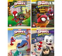Nelson Mini-Bücher: 4er Spidey und seine Freunde 9-12: 4 Mini-Bücher im Set | Vorlesespaß für MARVEL-Fans ab 3 Jahren