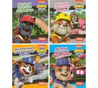 Nelson Mini-Bücher: Rubble & Crew 5-8: 24 Mini-Bücher im Display | Bücher ab 3 Jahren für unterwegs mit Geschichten der Bauhunde aus der TV-Serie