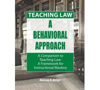 Nelson P Miller Teaching Law (Tascabile)