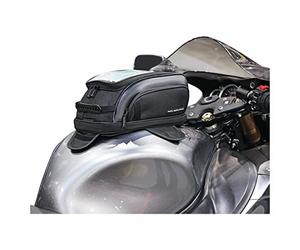 Nelson-Rigg Commuter Sport - Borsa da serbatoio magnetica e cinghia con doppio supporto