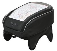 Nelson-Rigg Route 1 Journey Highway Cruiser, Borsa magnetica da serbatoio, da viaggio, adatta per Harley Davidson, Indian, Honda, Yamaha, Suzuki e altri