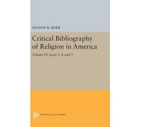 Nelson Rollin B Critical Bibliography of Religion in America, (Copertina rigida)