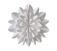 Nelsonerty Lanterna di carta a LED ecologica - Decorazioni natalizie - Ghirlanda luminosa - Decorazione della vetrina - Ciondolo A