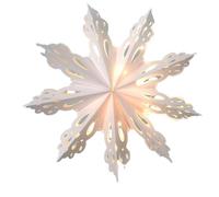 Nelsonerty Lanterna di carta a LED ecologica - decorazioni natalizie - ghirlande luminose - decorazione della vetrina - ciondolo B