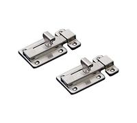 NELXULAS Chiavistello scorrevole per porta in acciaio inox (6,5 cm)