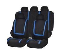 nelyouno Auto Set Coprisedili, per Citroen C3 III 2016-2024 Durevole Anteriori Copri Sedili Protezione Sedile Copriseggiolino Accessori Tutte Stagioni,D-4-piece Set (Front Double Seat)