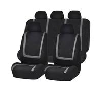 nelyouno Auto Set Coprisedili, per Citroen C3 III 2016-2024 Durevole Anteriori Copri Sedili Protezione Sedile Copriseggiolino Accessori Tutte Stagioni,B-4-piece Set (Front Double Seat)