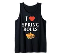 Nem Food Funny Simple Quote I Love Spring Rolls Canotta
