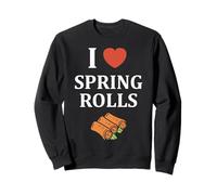 Nem Food Funny Simple Quote I Love Spring Rolls Felpa