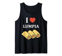 Nem Food Funny Spring Roll Simple Quote i Love Lumpia Canotta