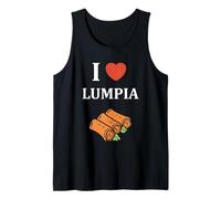 Nem Food Funny Spring Roll Simple Quote i Love Lumpia Canotta