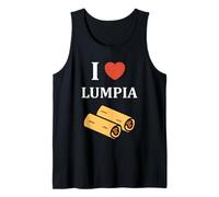 Nem Food Funny Spring Roll Simple Quote i Love Lumpia Canotta