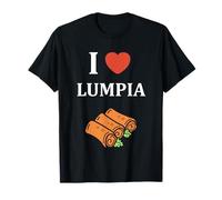 Nem Food Funny Spring Roll Simple Quote i Love Lumpia Maglietta
