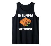 Nem Food Funny Spring Roll Simple Quote in Lumpia We Trust Canotta