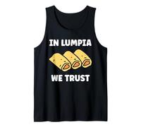 Nem Food Funny Spring Roll Simple Quote in Lumpia We Trust Canotta