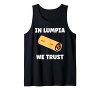 Nem Food Funny Spring Roll Simple Quote in Lumpia We Trust Canotta