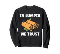 Nem Food Funny Spring Roll Simple Quote in Lumpia We Trust Felpa