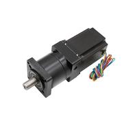 NEMA 23 stepper electronic starter 2.5NM with Planetary gearbox 4:1/6:1/10:1 ratio PX57 reducer electronic starter length 100mm 3A 4 wire NWPNLXEA(Ratio 1 to 10)