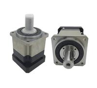 Nema23 Planetary Gearbox Helical Gear High Precision 6.35/8/11/14/9.525mm Input 10:1 50:1 for 57mm Stepper electronic starter 200 400W Servo NWPNLXEA(Ratio 25,11mm input)