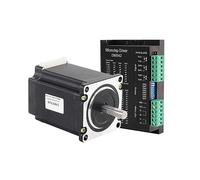 Nema23 Stepper Motor D Shaft 2 Phase 4-Leads 57x76mm 189N.cm 23HS7628 270 Oz-in 1.8deg Motore Con Driver DM542 For Stampante 3D Funzionamento Affidabile(7628-8mm-DM542)