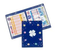 Nemau - Copripochette Giochi - Custodia per Biglietti Gratta e Vinci, Lotto e Scommesse - Gomma Espansa Premium - Made in France - Modello Pallina del Lotto