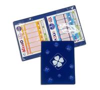 nemau - Copripochette Giochi - Custodia per Biglietti Gratta e Vinci, Lotto e Scommesse - Gomma Espansa Premium - Made in France - Modello Trifoglio