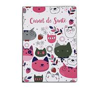 Nemau - Protezione diario sanitario per gatti, cani e animali domestici - Gomma espansa - Made in France - Durevole e resistente - Modello testa di gatto