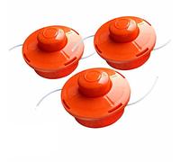 Nemaxx 3X FS1 Bobina con Starter Automatico, Bobina a Doppia Fila, Rullo di Nylon, Accessori, Ricambio, Bobina per decespugliatore a Benzina - Arancione
