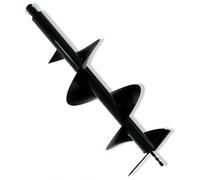 NEMAXX® B250 Testa di Trivella per Trapano & Avvitatore a Batteria [250MM] - Testa di Ricambio per Trivella da Terra, Trivella per Suolo & Trivella da Giardino - Testa di Trivella Manuale Nera