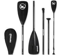 NEMAXX® CARBON SPEED pagaia SUP - 3 pezzi, regolabile 165-210 cm, ca. 702,5 g, in orsa per pala, scala e impugnatura a T ergonomica, per kayak, canoa, gommone, touring, allenamento e allround