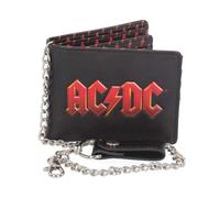 Nemesis Now ACDC Portafoglio 11cm, PU, Nero