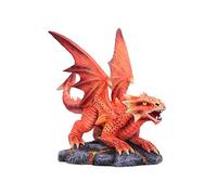 Nemesis Now Anne Stokes Age - Statuetta di drago di fuoco, taglia unica, colore: Rosso