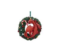 Nemesis Now Anne Stokes Sweet Tooth Dragon Hanging Ornament 9cm, Resin, Red, Ann