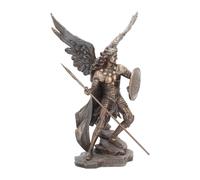 Nemesis Now - Statuetta Arcangelo Raffaello, 40 cm, Bronzo