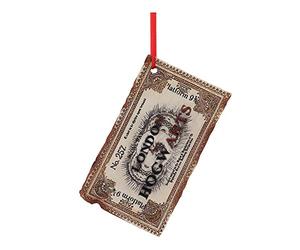 Nemesis Now Autorizzazione ufficiale Harry Potter Hogwarts Express Biglietto da appendere 9,5 cm