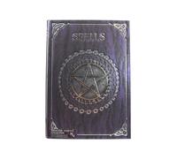 Nemesis Now B0146A3 Libro Incantesimo goffrato Viola 17cm, Rivestito, Carta senza Legno