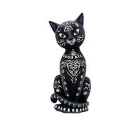 Nemesis Now B4026K8 - Mystic Kitty - Statuetta mistica a forma di gatto, 26 cm, in resina, taglia unica, colore nero