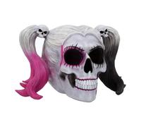 Nemesis Now B4040K8 - Statuetta a forma di teschio, 17 cm, in resina, 20,6 cm, c