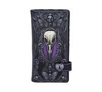 Nemesis Now B5117R0 Edgar Allen Poe Nevermore Raven Borsetta, PU, nero, 18,5 cm