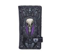 Nemesis Now B5117R0 Edgar Allen Poe Nevermore Raven Borsetta, PU, nero, 18,5 cm